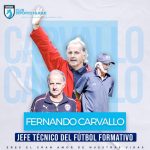 Fútbol Joven: Fernando Carvallo asume como Jefe Técnico