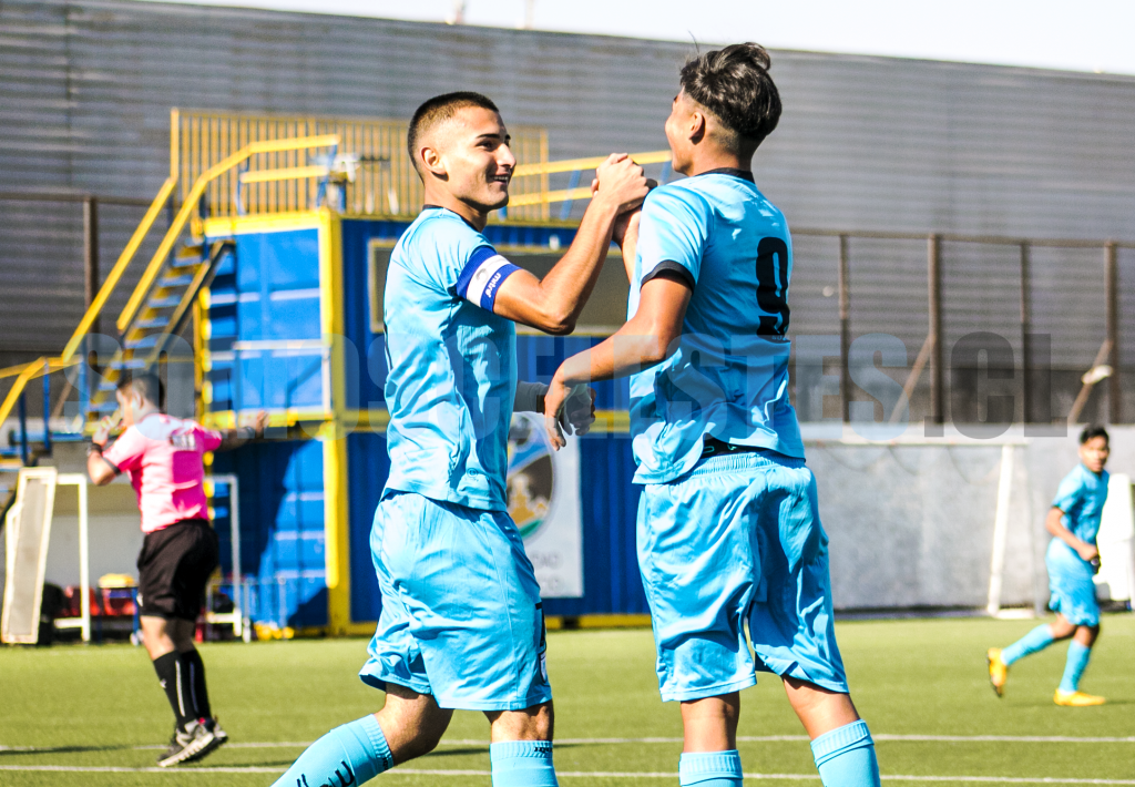 César Huanca e Iván Ocampo, la dupla terrible del fútbol joven FOTO: Páblo Vásquez