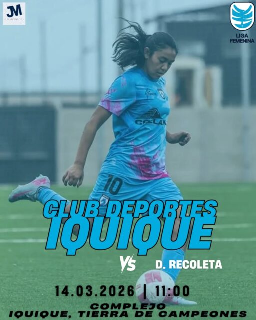 #LigaFemenina Fecha 1.
¡LAS DRAGONAS ESTÁN  DE VUELTA!

Este sábado, Deportes Iquique recibe a Recoleta por la primera fecha de la Liga Femenina. 

Porque la celeste se defiende en todas las canchas, acompañemos a las dragonas en este nuevo desafío. 

#VamosDragonas #VamosIquique