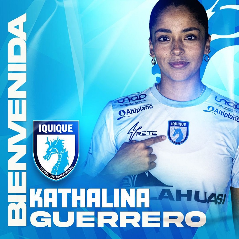 Kathalina Guerrero continuará en Deportes Iquique